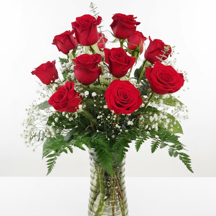 Dozen Red Roses | Ahner Florist